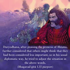 Purport to Bhagavad Gita 1.11 image - thumbnail size