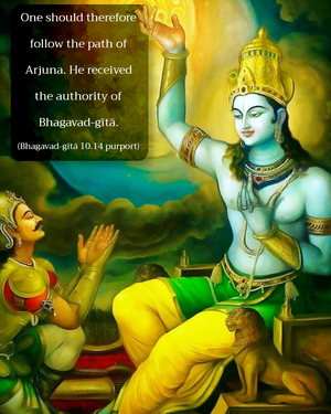 Purport to Bhagavad Gita 10.14 image - thumbnail size