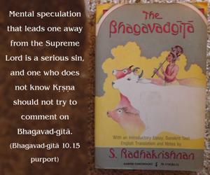Purport to Bhagavad Gita 10.15 image - thumbnail size