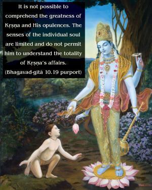 Purport to Bhagavad Gita 10.19 image - thumbnail size