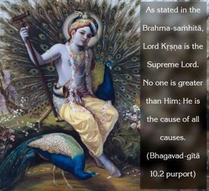 Purport to Bhagavad Gita 10.2 image - thumbnail size