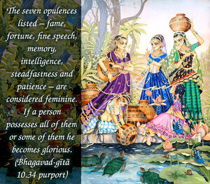 Purport to Bhagavad Gita 10.34 image - thumbnail size