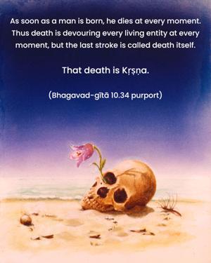 Purport to Bhagavad Gita 10.34 image - thumbnail size