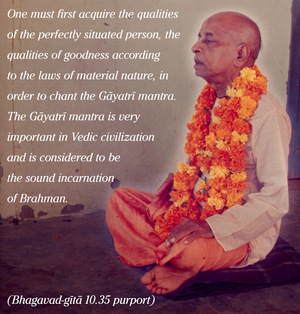 Purport to Bhagavad Gita 10.35 image - thumbnail size