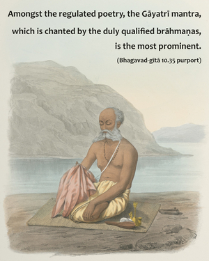 Purport to Bhagavad Gita 10.35 image - thumbnail size