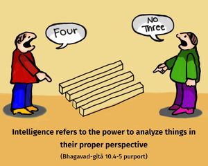 Purport to Bhagavad Gita 10.4-5 image - thumbnail size