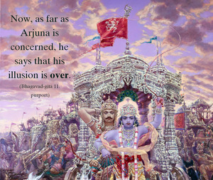 Purport to Bhagavad Gita 11.1 image - thumbnail size