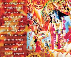 Purport to Bhagavad Gita 11.10-11 image - thumbnail size