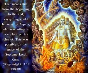 Purport to Bhagavad Gita 11.15 image - thumbnail size