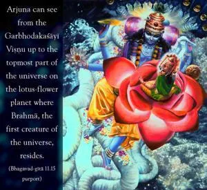 Purport to Bhagavad Gita 11.15 image - thumbnail size