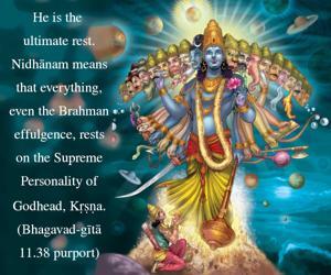 Purport to Bhagavad Gita 11.38 image - thumbnail size