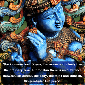 Purport to Bhagavad Gita 11.43 image - thumbnail size