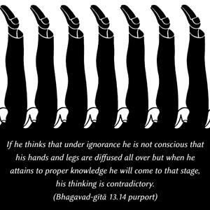 Purport to Bhagavad Gita 13.14 image - thumbnail size