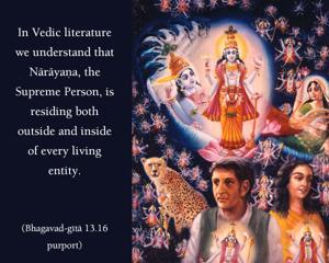 Purport to Bhagavad Gita 13.16 image - thumbnail size