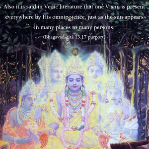 Purport to Bhagavad Gita 13.17 image - thumbnail size