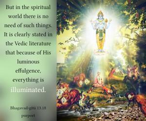 Purport to Bhagavad Gita 13.18 image - thumbnail size