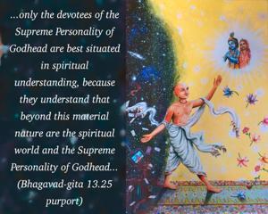 Purport to Bhagavad Gita 13.25 image - thumbnail size