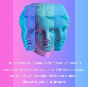 Purport to Bhagavad Gita 14.10 image - thumbnail size