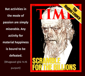 Purport to Bhagavad Gita 14.16 image - thumbnail size