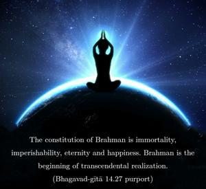 Purport to Bhagavad Gita 14.27 image - thumbnail size