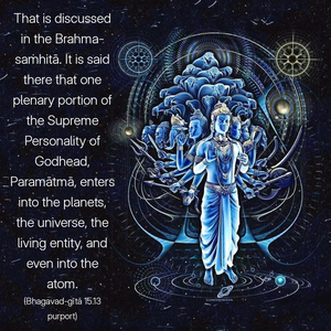 Purport to Bhagavad Gita 15.13 image - thumbnail size