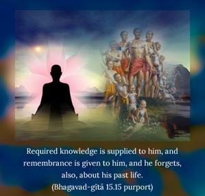 Purport to Bhagavad Gita 15.15 image - thumbnail size