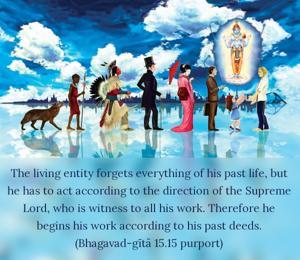 Purport to Bhagavad Gita 15.15 image - thumbnail size