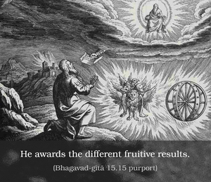 Purport to Bhagavad Gita 15.15 image - thumbnail size