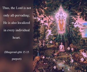 Purport to Bhagavad Gita 15.15 image - thumbnail size