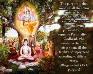 Purport to Bhagavad Gita 15.17 image - thumbnail size