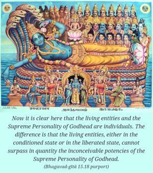 Purport to Bhagavad Gita 15.18 image - thumbnail size
