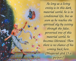 Purport to Bhagavad Gita 15.6 image - thumbnail size
