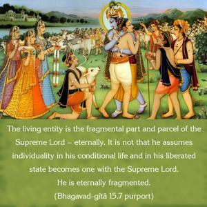 Purport to Bhagavad Gita 15.7 image - thumbnail size