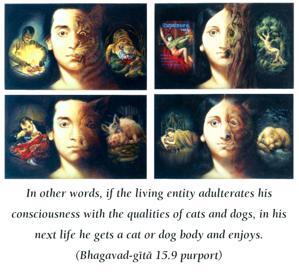 Purport to Bhagavad Gita 15.9 image - thumbnail size