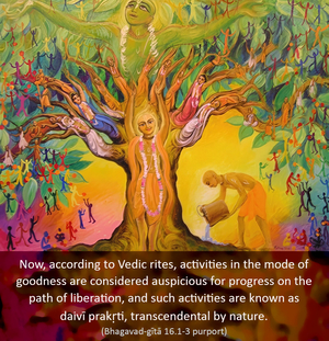 Purport to Bhagavad Gita 16.1-3 image - thumbnail size