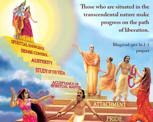 Purport to Bhagavad Gita 16.1-3 image - thumbnail size