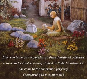 Purport to Bhagavad Gita 16.24 image - thumbnail size