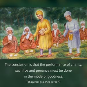 Purport to Bhagavad Gita 17.23 image - thumbnail size