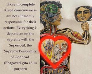 Purport to Bhagavad Gita 18.14 image - thumbnail size