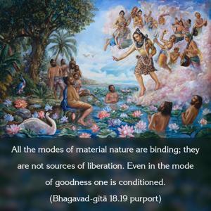 Purport to Bhagavad Gita 18.19 image - thumbnail size