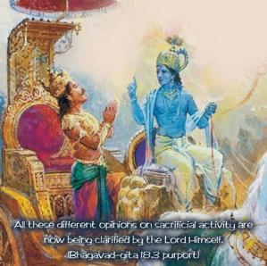 Purport to Bhagavad Gita 18.3 image - thumbnail size