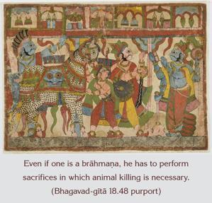 Purport to Bhagavad Gita 18.48 image - thumbnail size