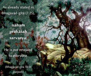 Purport to Bhagavad Gita 18.55 image - thumbnail size