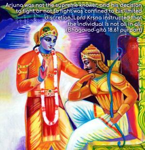 Purport to Bhagavad Gita 18.61 image - thumbnail size