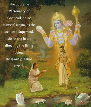 Purport to Bhagavad Gita 18.61 image - thumbnail size