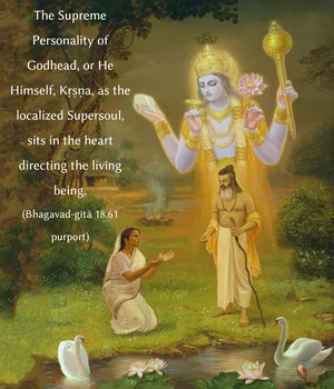 Purport to Bhagavad Gita 18.61 image - thumbnail size