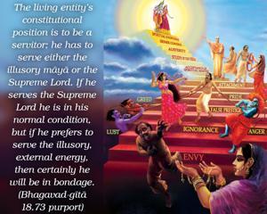 Purport to Bhagavad Gita 18.73 image - thumbnail size