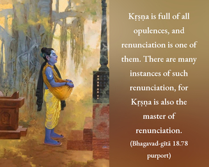 Purport to Bhagavad Gita 18.78 image - thumbnail size