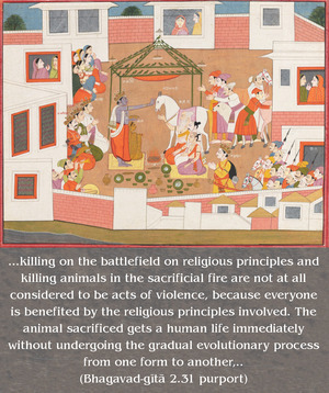 Purport to Bhagavad Gita 2.31 image - thumbnail size