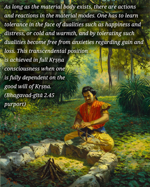 Purport to Bhagavad Gita 2.45 image - thumbnail size